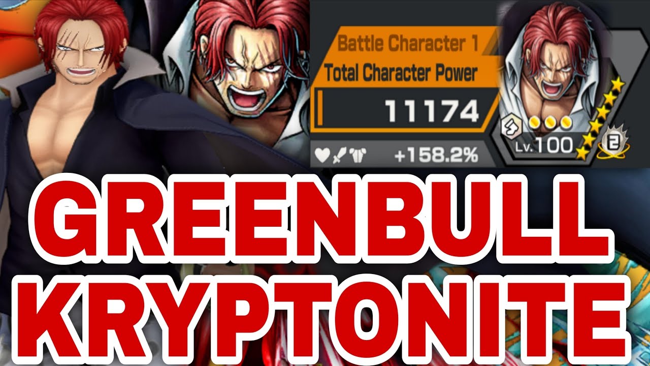 GREENBULL V2 MAKES SHANKS IMMORTAL! 😱 | ONE PIECE BOUNTY RUSH OPBR | 6⭐ D.D. Shanks