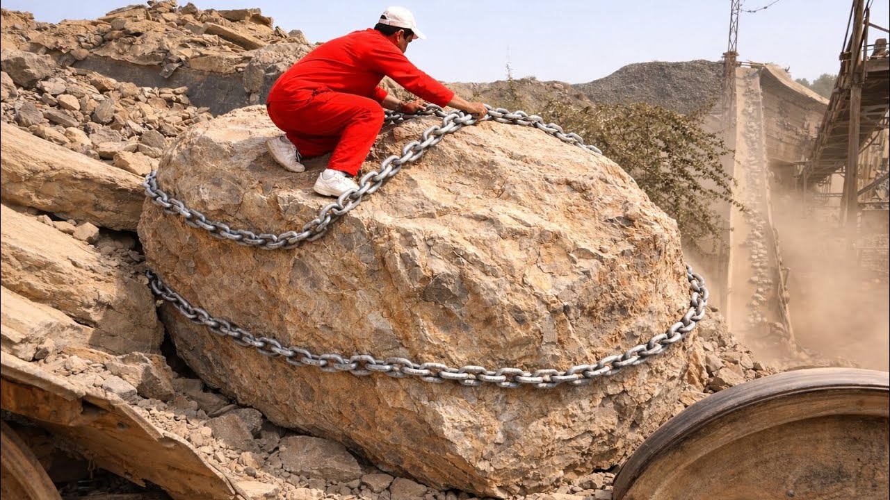 🔥“HEAVY BOULDERS CRUSHING Moments Caught on Camera! (MOST INTENSE DRAMA EVER!)”