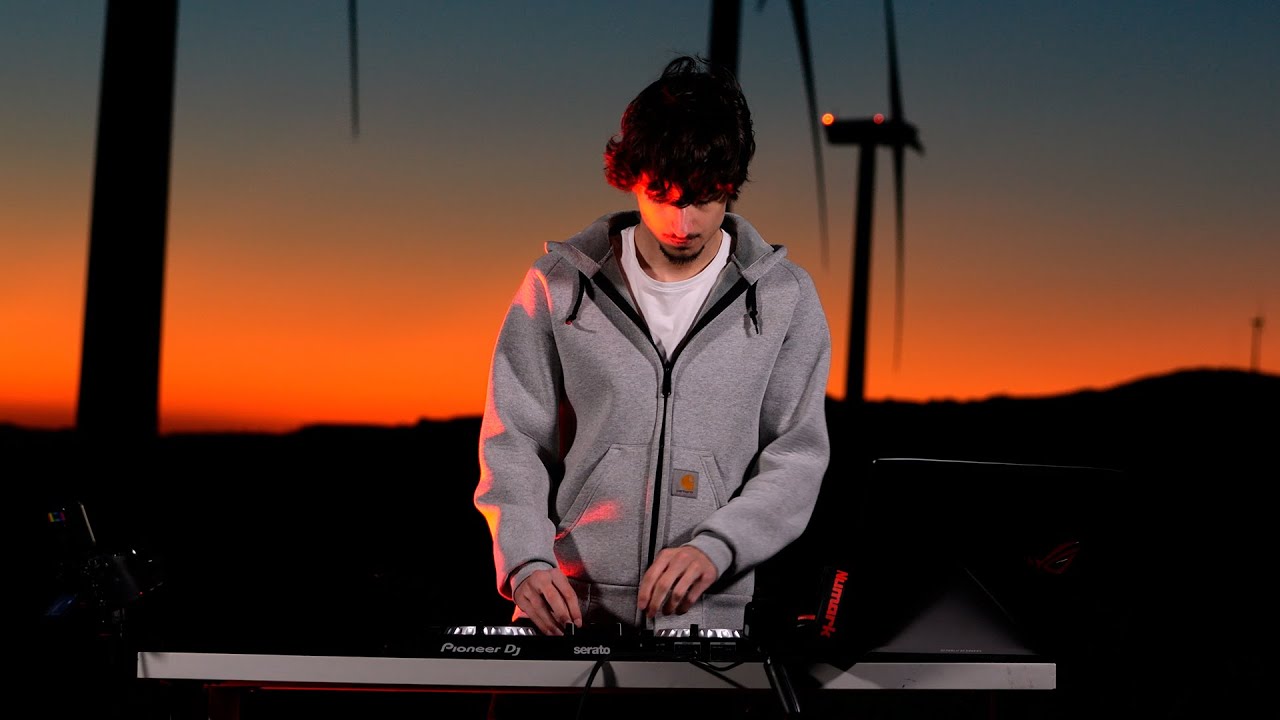 Miguel Alves | Sunset DJ Set - Live from a Wind Park