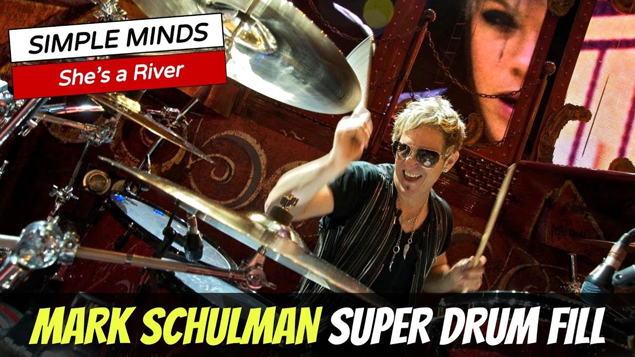 Mark Schulman Drum Fill (She's a River - Simple Minds)