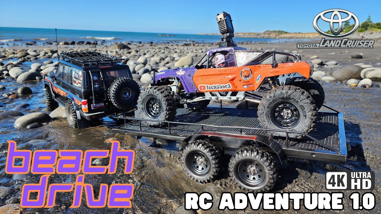 Toyota Land Cruiser LC76 Beach Drive - RGT EX86190 Rescuer! RC Adventure 1.0!