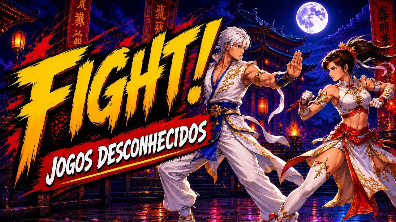 Jogos de Luta DESCONHECIDOS que voce NÃO JOGOU!