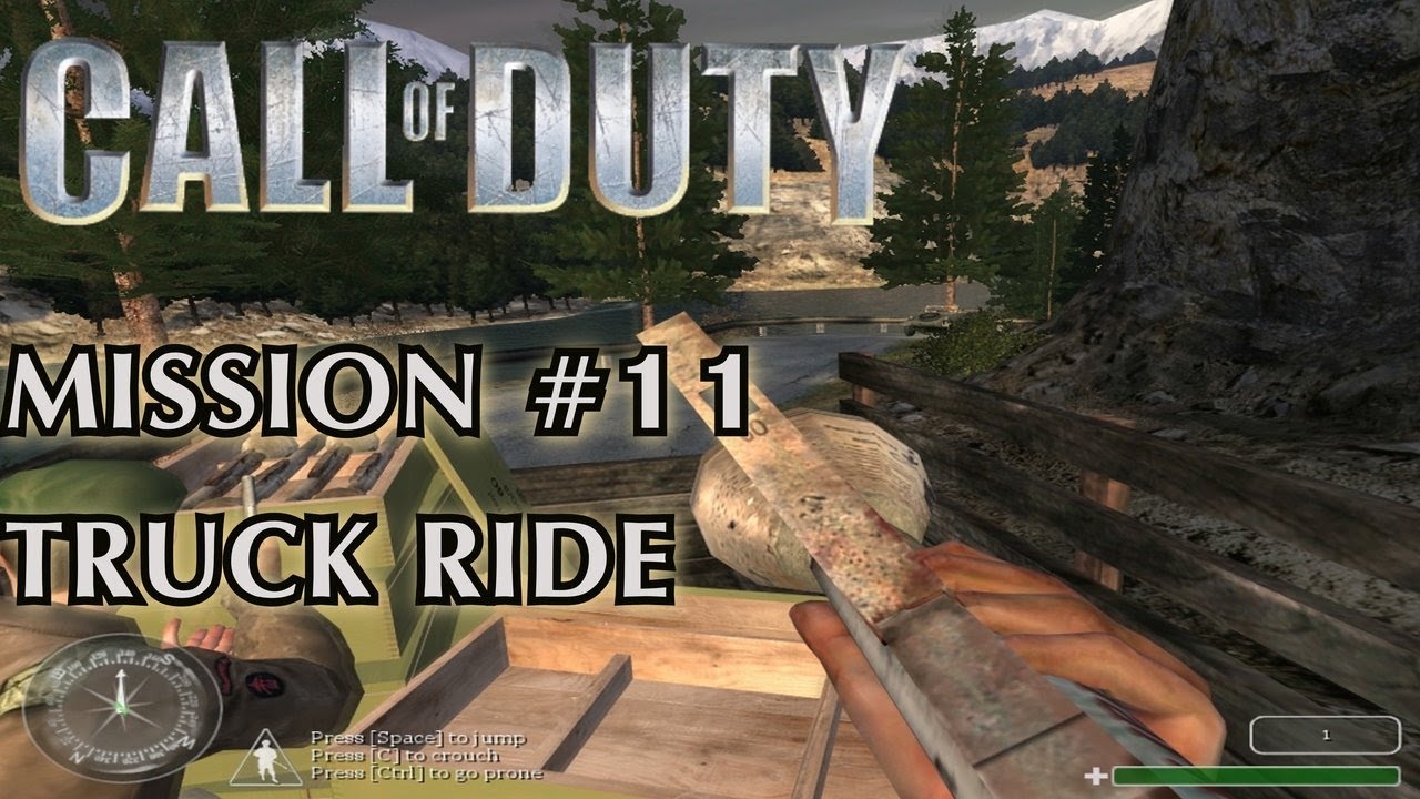 Call of Duty - Mission #11 - Truck Ride (British Campaign)