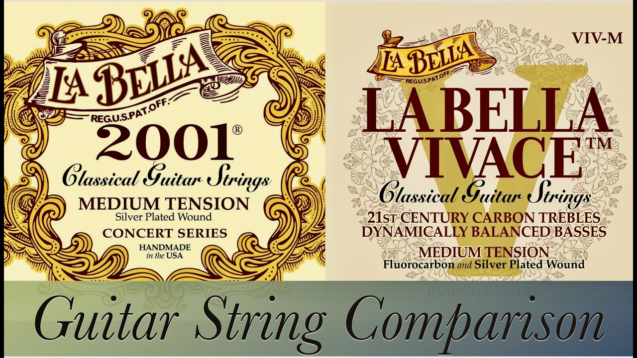 A Comparison  Between La Bella 2001 & La Bella Vivace Carbon Strings On a 2005 Ignacio Fleta e Hijos