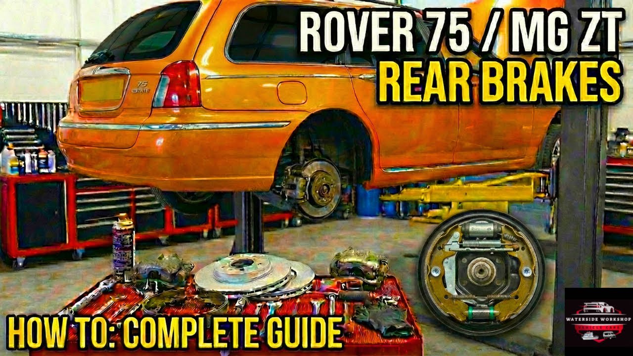 MG ZT & Rover 75 | Rear Brake Rebuild Guide (Shoes, Discs, Pads & Handbrake)