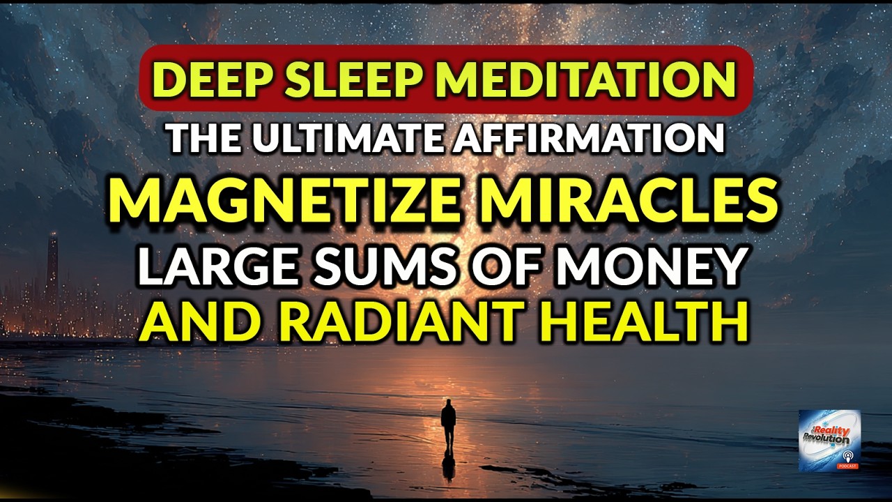 Sleep Meditation - The Ultimate Affirmation Magnetize Miracles, Large Sums Of Money, Radiant Health