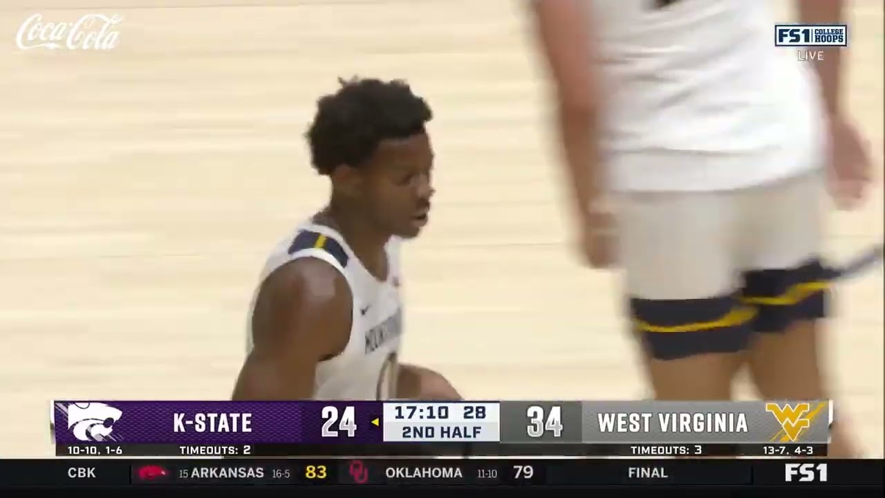 TV Highlights: WVU 59, K-State 54