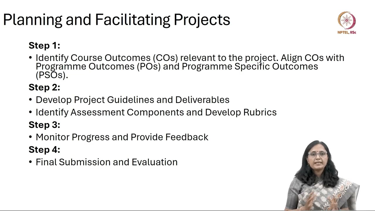 Lec15 Methods of formative assessments for projects