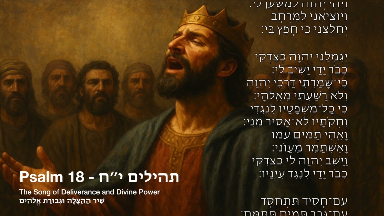 Psalm 18 - תהילים י״ח – Hebrew Version | Psalms Music Project