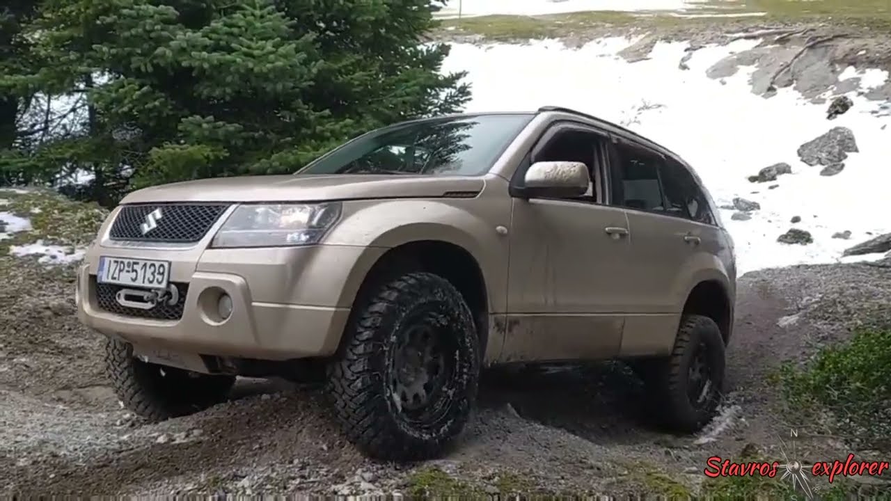 Suzuki Grand Vitara, samurai, kia Sportage, Cherokee, Dodge... Πάρνηθα