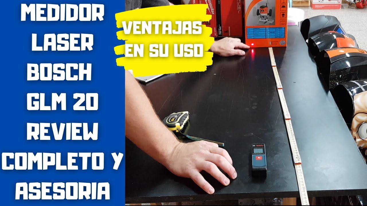 Medidor Laser Bosch GLM20 - Como funciona un medidor laser? Recomendaciones y tips de usos.