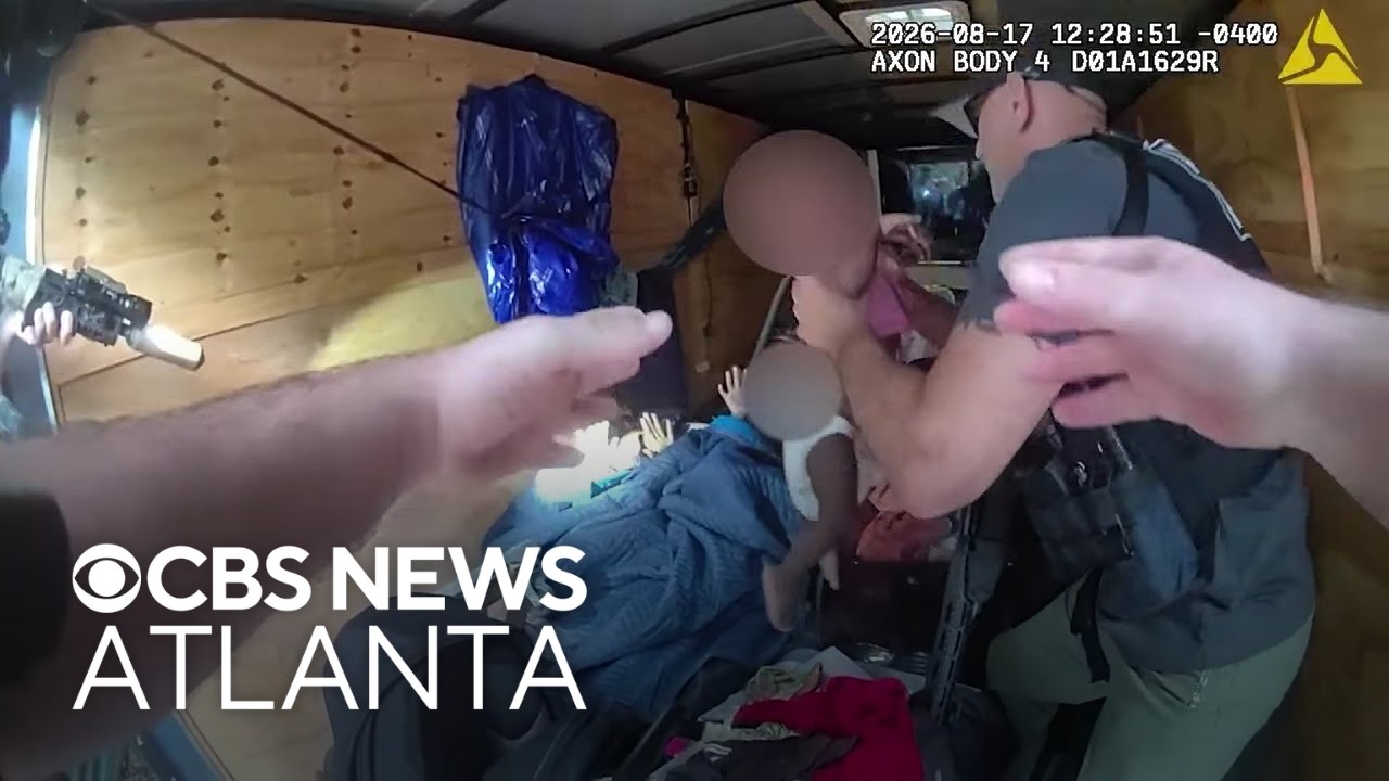 Bodycam shows moment police arrest Atlanta Amber Alert suspect