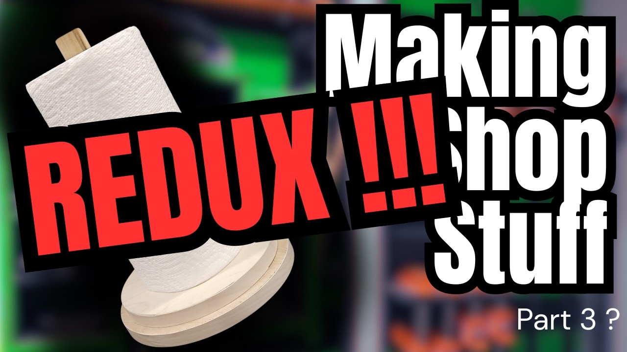 GetUpAndDIY is live! Making a Towel Holder Out of Wooden Circles!