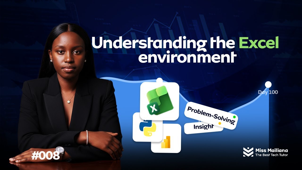 8/100 Days of Data: Exploring the Excel Interface for Beginners