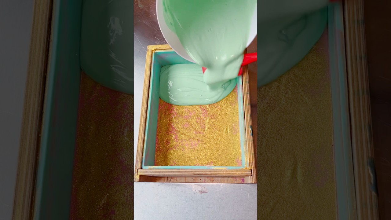 5 Layer PASTEL Soap with Pencil Lines! #soapmaking #handmadesoap #soapmaker #soapbars #soap #soaps