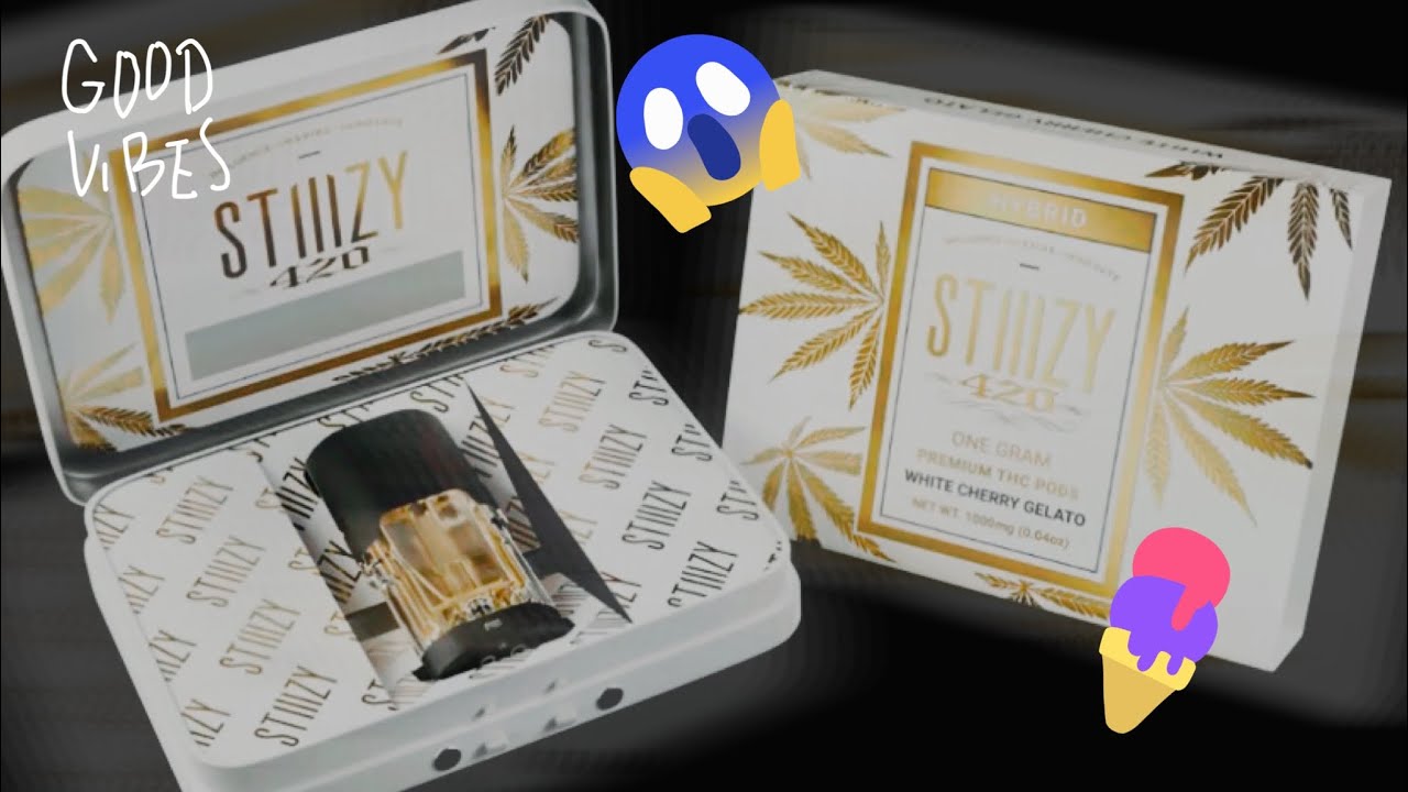 STIIIZY WHITE CHERRY GELATO🍧🍒 *NEW 420 LIMITED EDITION*