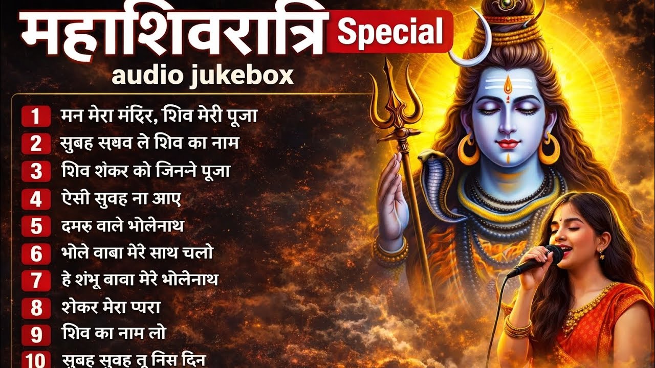 महाशिवरात्रि स्पेशल | Mahashivratri Special | Top 10 Non Stop Shiv Bhajan Audio Jukebox #shivratri 