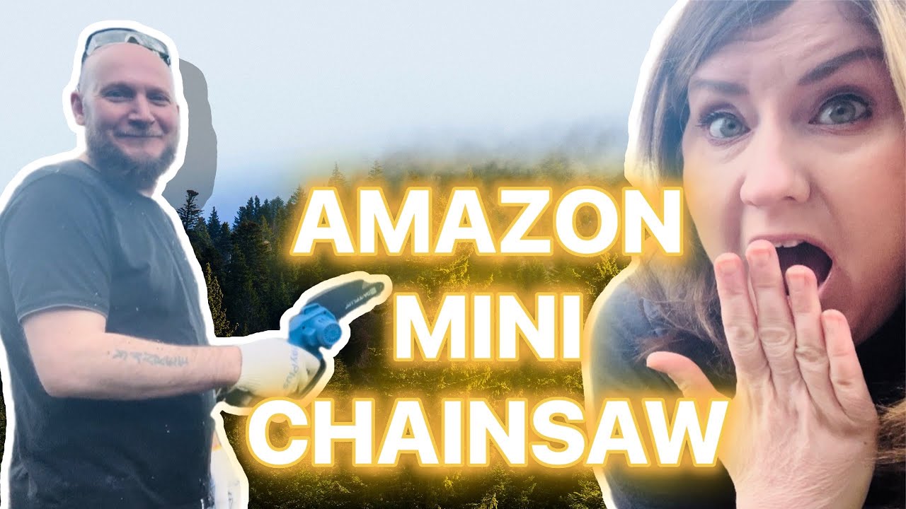 ОБЗОР ДЕЙСТВИТЕЛЬНО ДЕШЕВОЙ МИНИ-БЕНЗОПИЛЫ AMAZON DAYPLUS