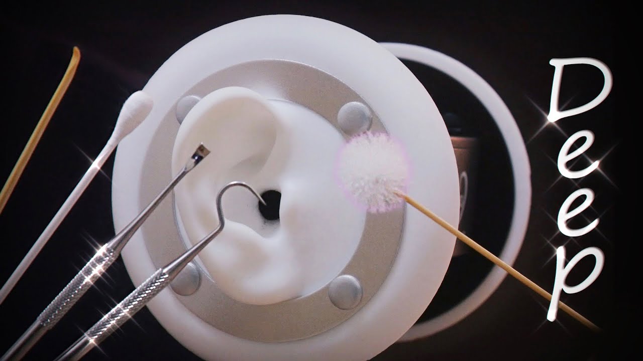 [ASMR] Deep Ear Cleaning with scraping (No Talking)
