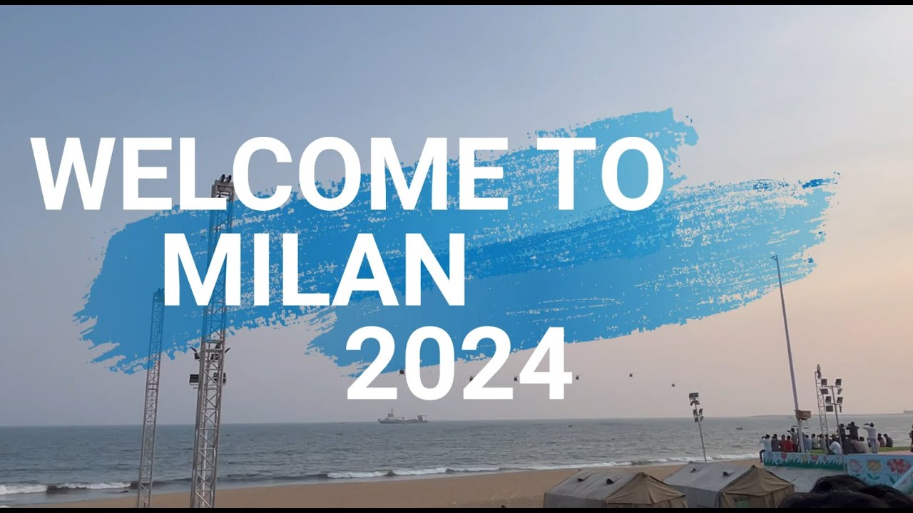 Naval Exercise MILAN-2024 Celebrations at Visakhapatnam | Indian Navy | Vizag Beach