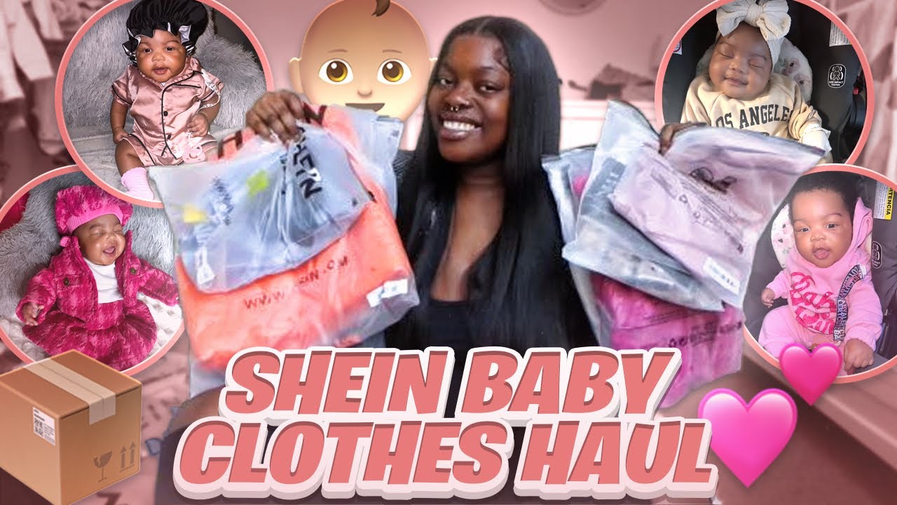 HUGE SHEIN BABY GIRL'S CLOTHING HAUL! | cute + affordable baby girl clothes