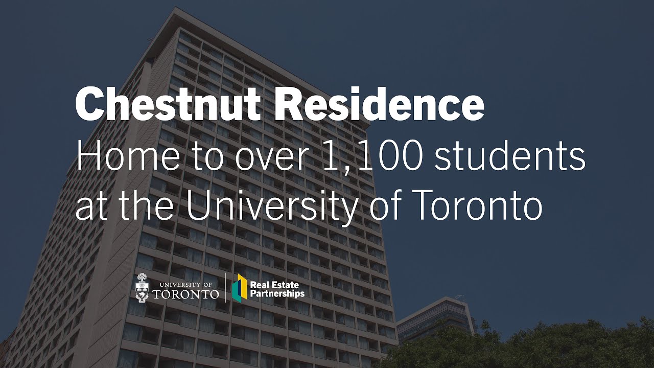 Chestnut Student Residence at the University of Toronto