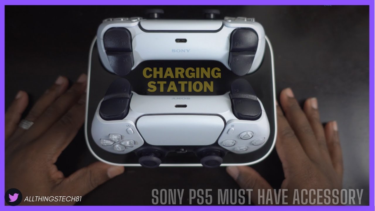 PS5: DualSense Charging Station Unboxing & Setup (Newdery)