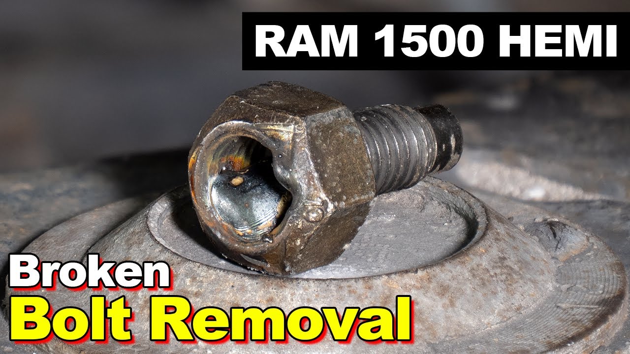 2012 Dodge Ram 1500 5.7 HEMI Exhaust Manifold with Broken Bolts