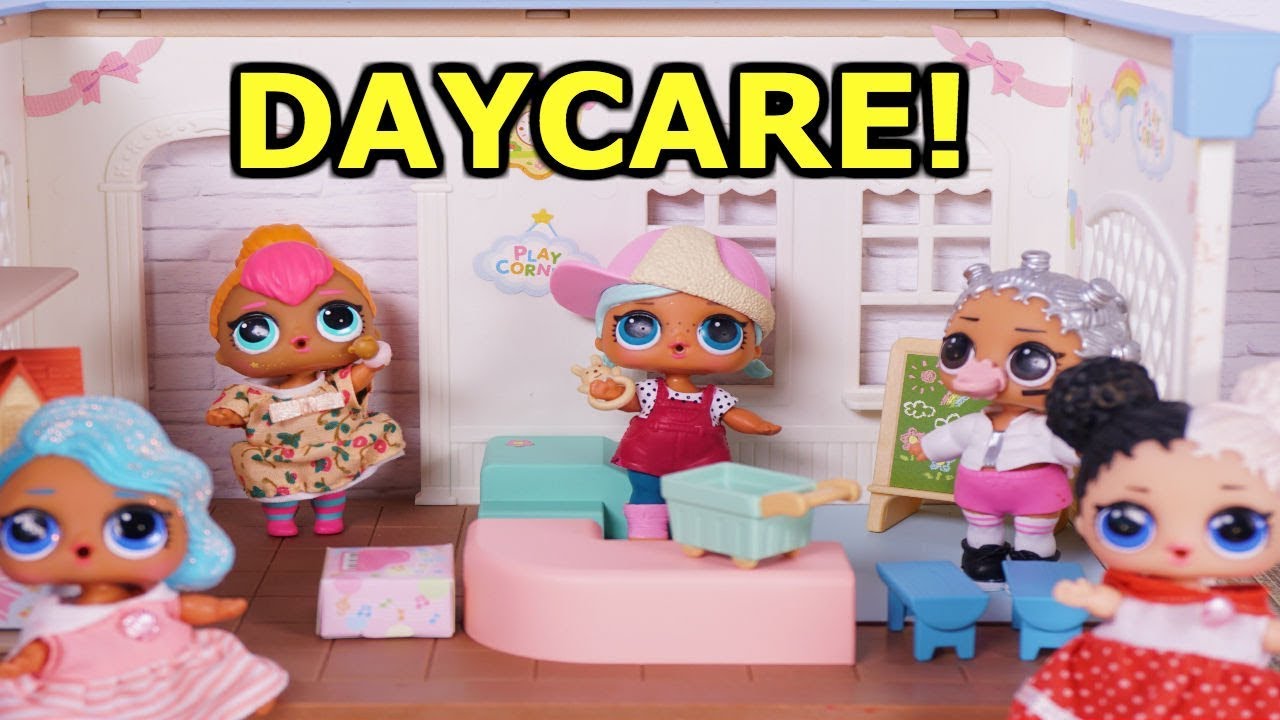 BARBIE Drops LOL SURPRISE DOLLS Off At Daycare! Magical Daycare