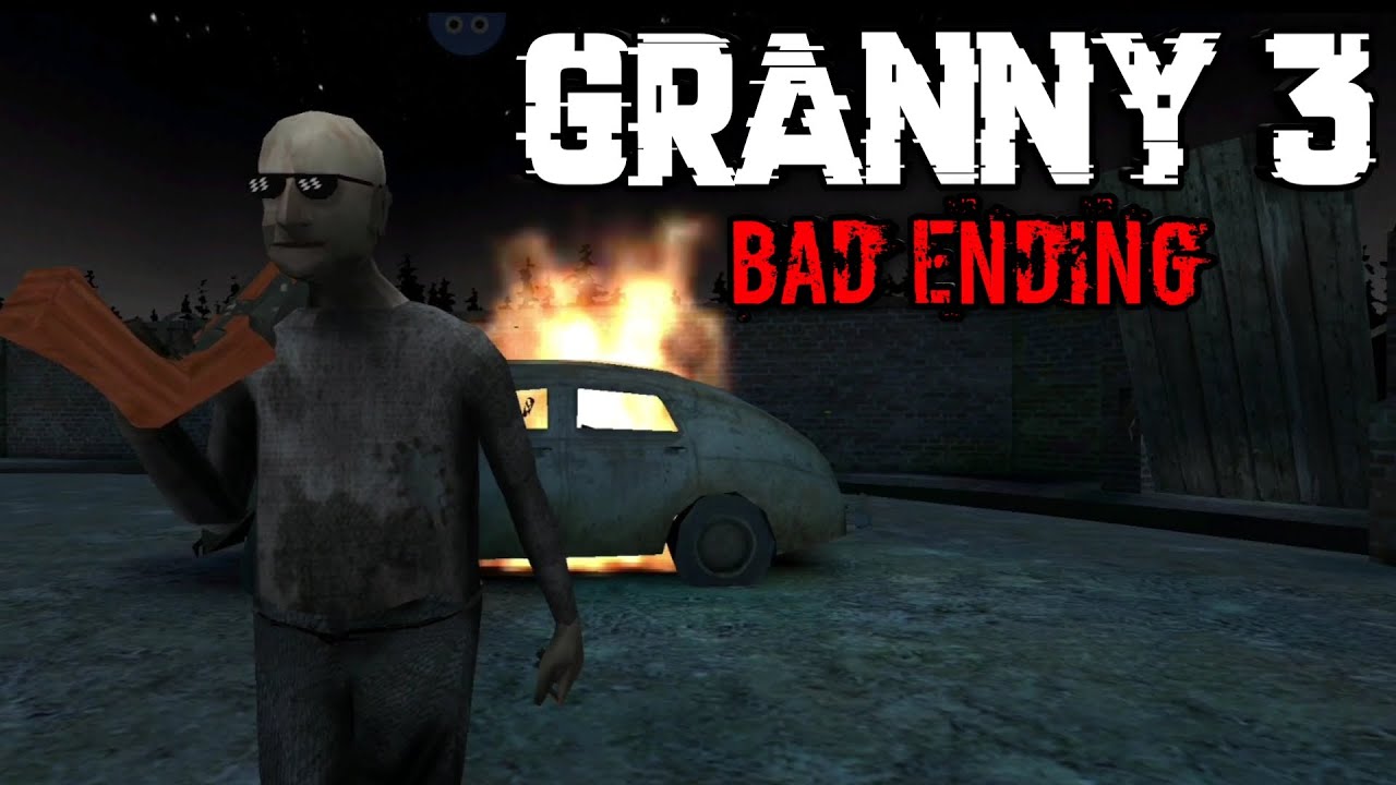 Aku Dapat 3 Bad Ending - GRANNY 3 || Gameplay Horror Indonesia