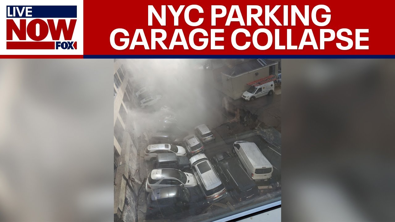 NYC parking garage collapse: Reports of multiple injuries in Lower Manhattan | LiveNOW from FOX