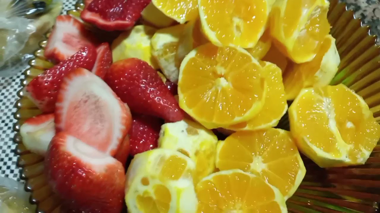 تحضير لرمضان👌🏻 كيفيه احتفاظ بالفواكه في المجمد بطريقه صحيحه🍓🥕🍊🍋