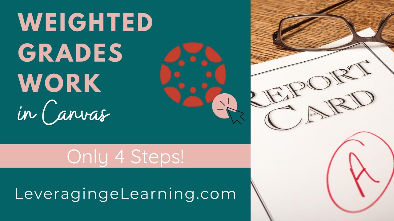 Weighted Grades in Canvas in 4 Steps