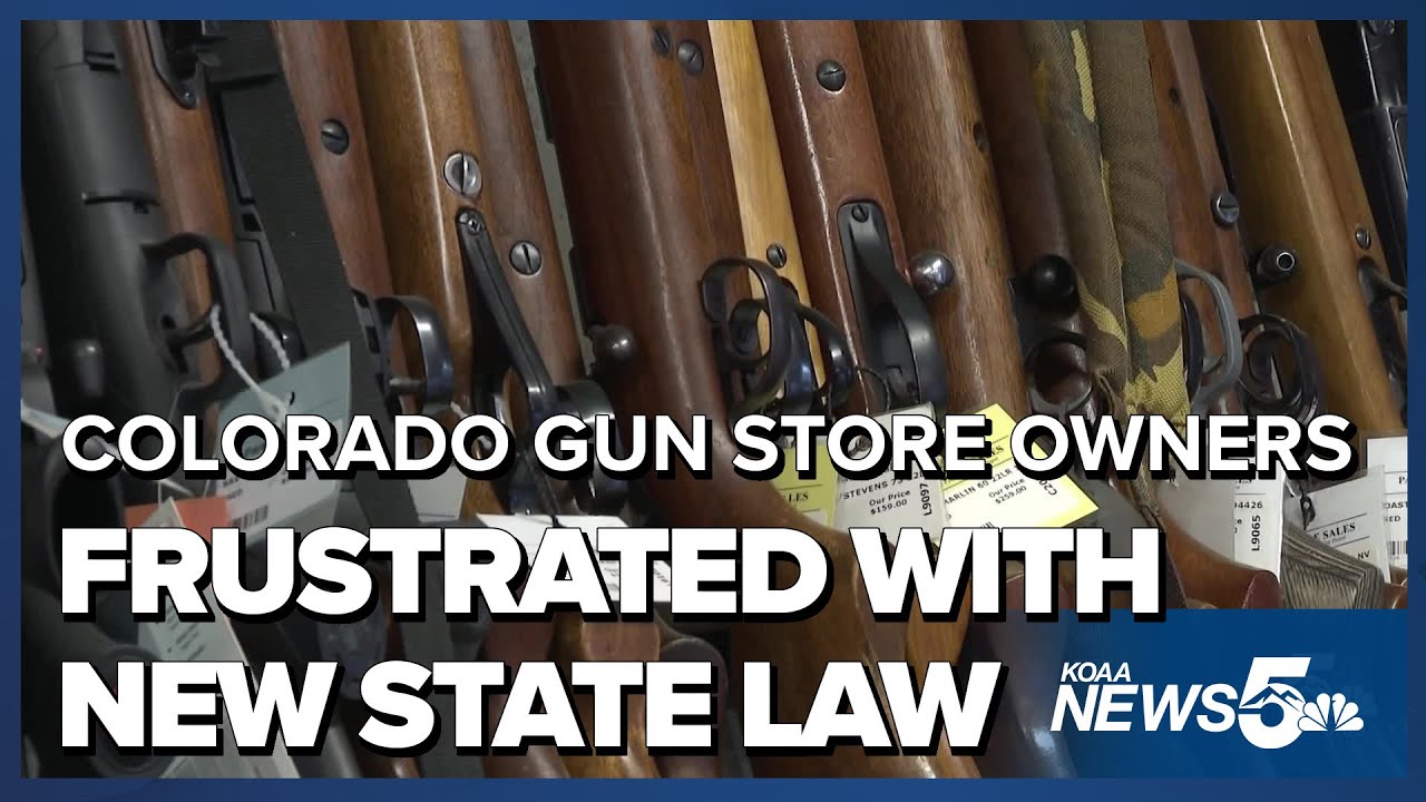 Colorado gun store owners frustrated as new state gun laws take effect on July 1