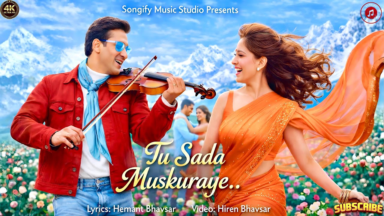 New Song 2026 | Tu Sada Muskuraye | 90s Bollywood Song | Romance | New Viral Song 2026 | Couple Song