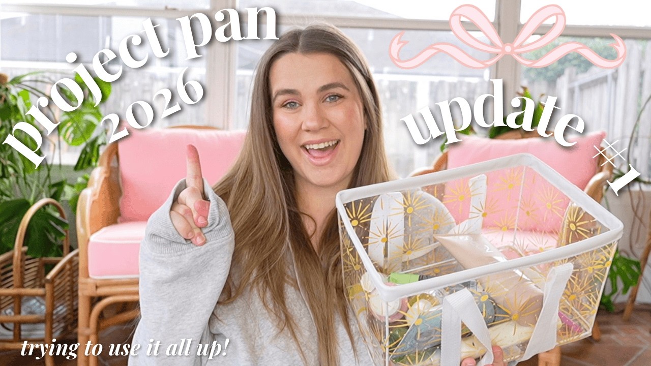 *project pan* UPDATE #1... 26 products in 2026 🎀