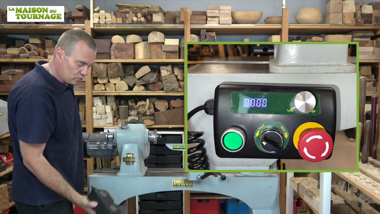 Tournage sur bois : Découvrez le tour à bois Record Power ENVOY