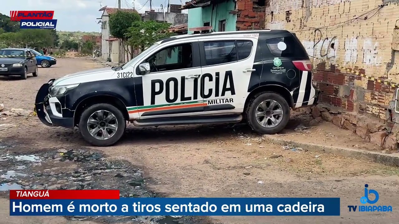 🚨URGENTE| H0MEM É M0RT0 A T!R0S SENTADO EM UMA CADEIRA, NO BAIRRO CEASA 