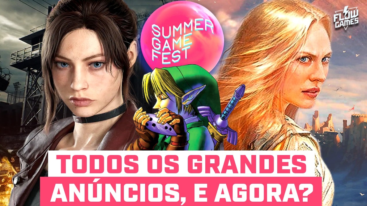 GOD OF WAR LAUFEY, RESIDENT EVIL VERONICA E ZELDA, OS GRANDES AN&Uacute;NCIOS - #flowgames #192