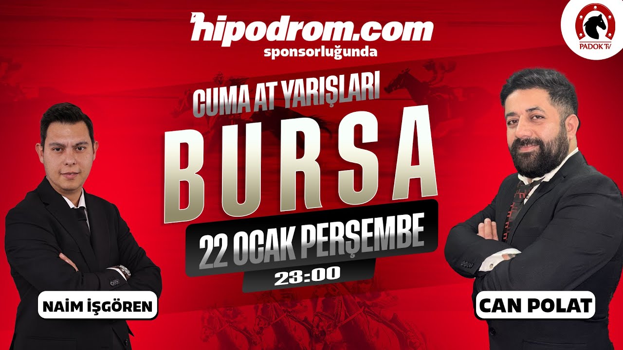 23 Ocak 2026 Bursa At Yarışı Tahminleri // Nam İşg&ouml;ren - Can Polat