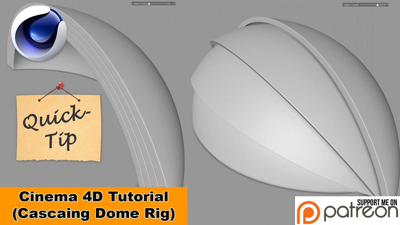 CASCADING DOME RIG (Cinema 4D Tutorial)