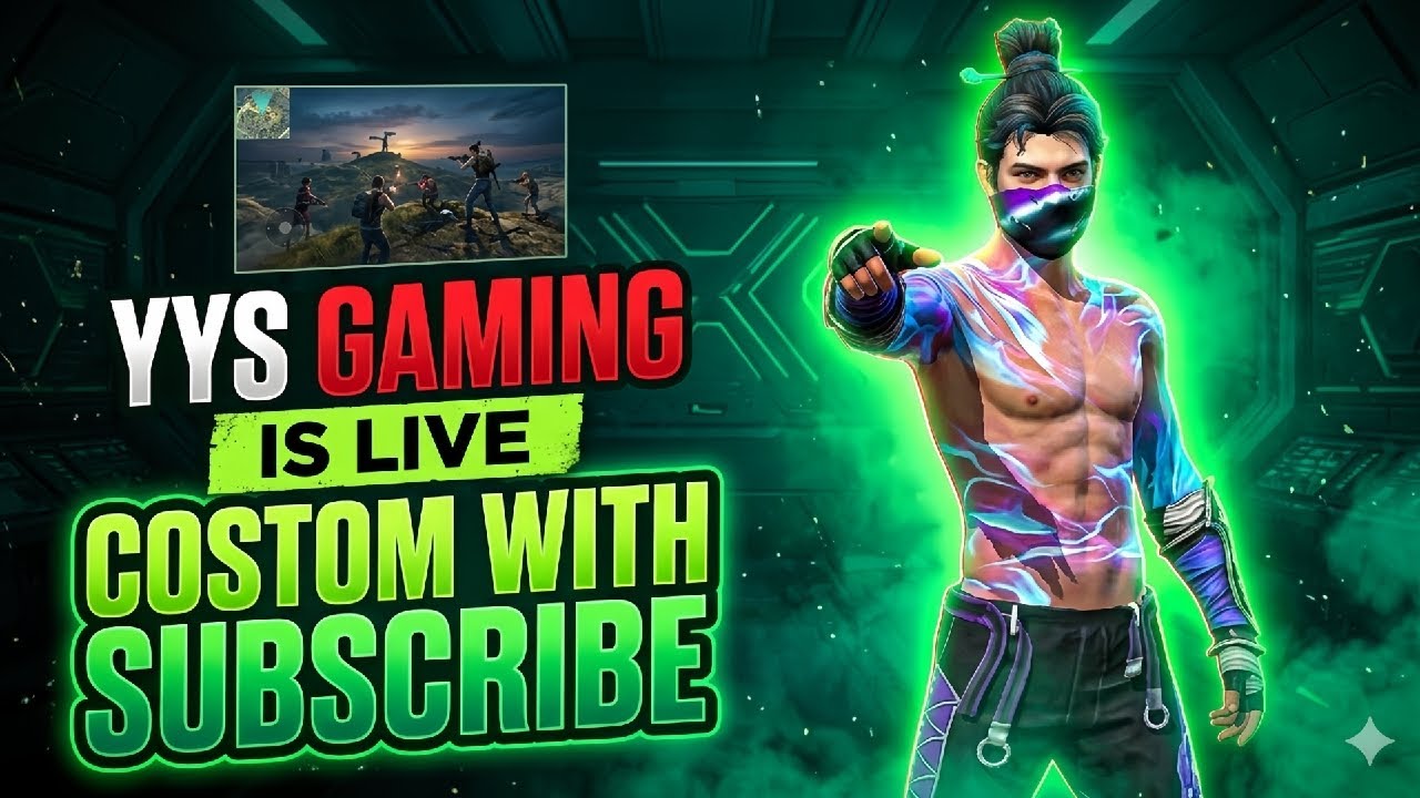 CUSTOM WITH SUBSCRIBERS 😎 FREE FIRE LIVE GAMEPLAY
