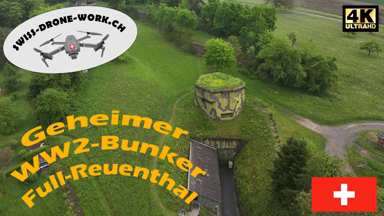 Geheim! Schweizer WW2‑Bunker mit 75 mm Kanonen – Inside Reuenthal
