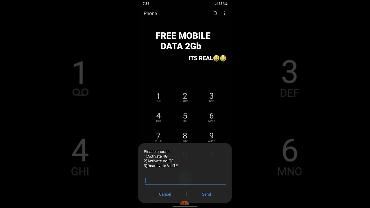 THIS IS FREE MOBILE DATA FOR NAMASTE  SIM  NEPAL🇳🇵🇳🇵  TRY IT  THIS IS REAL AND ONLY FOR 1 TIME DATA.