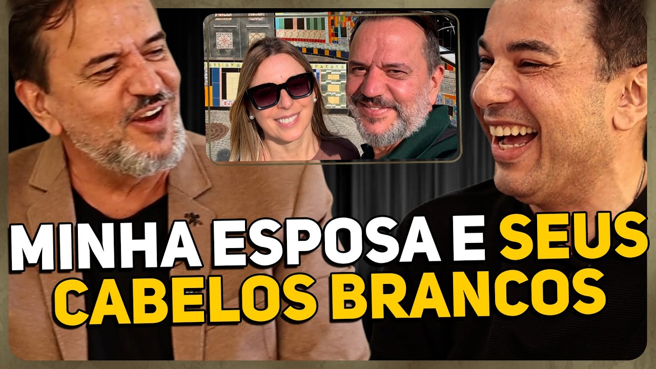RICARDO VENTURA VAI NO SALÃO DO JASSA DESABAFAR SOBRE OS CABELOS BRANCOS DA ESPOSA