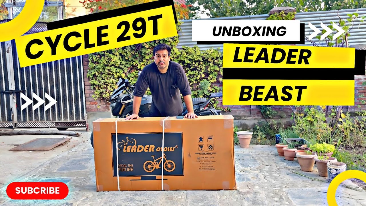Unboxing & Assemble Leader Beast 29T Cycle – Best MTB Under ₹7,000.