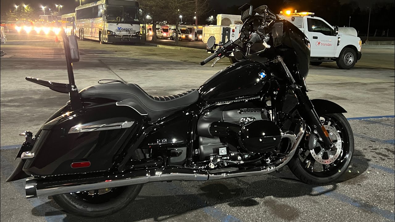 BMW R18 ride home from work 
