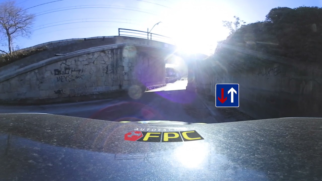 [VR] Circuit de l'exàmen del carnet de conduir a Girona - Montjuic 2 - Autoescola FPC