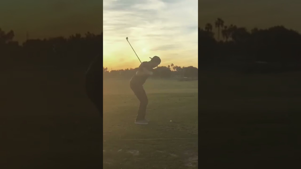 Silky Smooth Golf Swing 🏌🏼&zwj;♂️#shorts