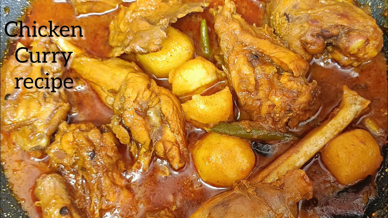 আলু দিয়ে মুরগির ঝোল রেসিপি। Chicken Curry Recipe In Bengali। Chicken Recipes Easy